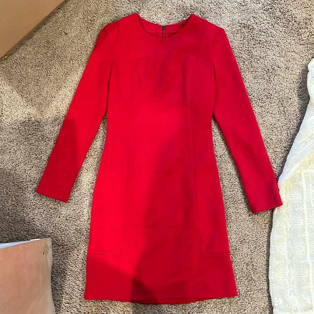 Knockout red,  Joseph dress